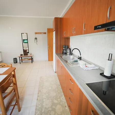 με κήπο στην χλόη καστοριάς Apartment Aposkepos